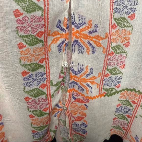 Multicolor Bohemian Women's Top - Picture 4 of 10